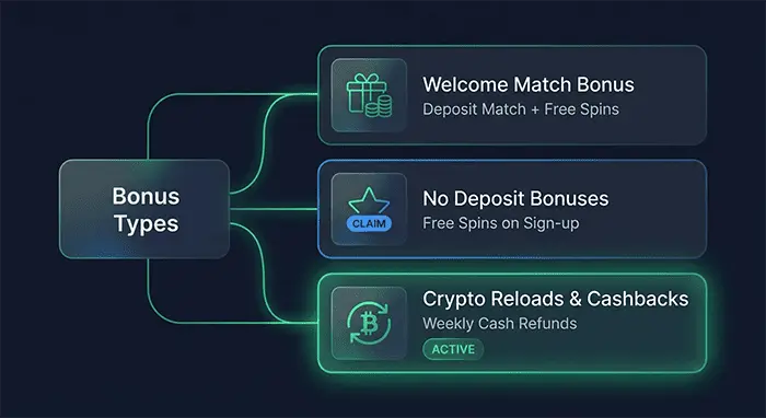 Bonuses Available at NZ Online Casino No Verification Withdrawal Platforms